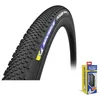 Image de Pneu Gravel Michelin 700x35 Power Gravel Black T/Souple Tubeless Ready V2 35-622