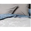 Image de Drap plat 180x290 cm brodé NAVIGATEUR par Sylvie Thiriez