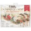 Image de Calendrier De L Avent Diy Traineau De Noël 15 X 55 Cm
