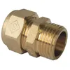 Image de SOMATHERM Raccord male a compression PER droit O 25 - O filetage 1