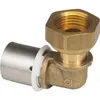 Image de Somatherm SOMATHERM Coude femelle PER a sertir Ø 16 - Ecrou tournant - Ø taraudage 3/4