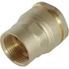Image de Raccord droit femelle laiton pour tube PE D32 - F26/34 - Sens unique de montage