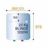 Image de Chauffe-eau électrique blindé 200l vertical mural standard Thermor 251085