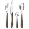 Image de Amefa Eclat Nature - Ménagère 24 Pièces Bois Foncé