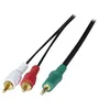 Image de exertis Connect - Câble audio - mini-phone stereo 3.5 mm mâle pour RCA x 2 mâle - 1.8 m - noir