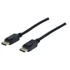 Image de exertis Connect - Câble DisplayPort - DisplayPort (M) pour DisplayPort (M) - DisplayPort 1.4 - 2 m - support 8K120Hz (7680 x 4320) - noir