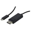 Image de exertis Connect - Câble adaptateur - 24 pin USB-C (M) pour DisplayPort (F) - USB 3.1 Gen 1 / DisplayPort 1.2 - 1 m - support pour 4K60Hz (3840 x 2160) - noir
