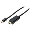 Image de exertis Connect - Câble adaptateur - Mini DisplayPort mâle pour HDMI mâle - 2 m - blanc - actif, support pour 4K60Hz (3840 x 2160), Full HD 3D support