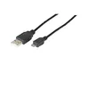 Image de Cordon eco USB 2.0 A / MICRO B noir - 0,5 m