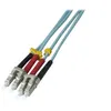 Image de CUC Exertis Connect - Cordon de raccordement - LC/UPC multimode (M) pour LC/UPC multimode (M) - 0.5 m - 2 mm - fibre optique - duplex - 50 / 125 microns - OM3 - sans halogène - turquoise