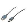 Image de generic - Rallonge de câble USB - USB 2.0 A (F) pour USB 2.0 A (M) - USB 2.0 - 5 m - gris
