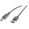 Image de exertis Connect - Câble USB - USB (M) pour USB type B (M) - USB 2.0 - 3 m - gris