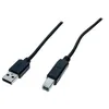 Image de exertis Connect - Câble USB - USB (M) pour USB type B (M) - USB 2.0 - 1.8 m - noir