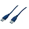 Image de exertis Connect - Câble USB - USB type A (M) pour USB type A (M) - USB 3.0 - 2 m - bleu