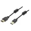 Image de exertis Connect - Rallonge de câble USB - USB (M) pour USB (F) - USB 2.0 - 1.5 m - noir