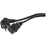 Image de exertis Connect - Câble d'alimentation - power CEE 7/7 pour IEC 60320 C19 16A - 16 A - 2 m - noir