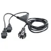 Image de generic - Répartiteur d'alimentation - CEE 7/7 (M) pour IEC 60320 C13 - 140/20/20 cm - noir