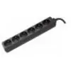 Image de DEXLAN Multiprise 6 prises sans interrupteur noire - 40 m