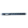 Image de exertis Connect - Unité de distribution secteur (rack-montable) - entrée : CEE 7/7 - connecteurs de sortie : 6 (CEE 7/5) - 1U - 19" - 3 m cordon - France - argent