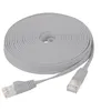 Image de exertis Connect - Cordon de raccordement - RJ-45 (M) pour RJ-45 (M) - 5 m - U / FTP (Paire torsadée blindée) - CAT 6 - sans crochet, plat - gris