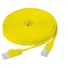Image de exertis Connect - Cordon de raccordement - RJ-45 (M) pour RJ-45 (M) - 10 m - U / FTP (Paire torsadée blindée) - CAT 6 - intérieur, sans crochet, plat - jaune