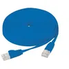 Image de exertis Connect - Cordon de raccordement - RJ-45 (M) pour RJ-45 (M) - 5 m - U / FTP (Paire torsadée blindée) - CAT 6 - intérieur, sans crochet, plat - bleu