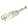 Image de exertis Connect - Cordon de raccordement - RJ-45 (M) pour RJ-45 (M) - 5 m - paire torsadée écrantée (F/UTP) - CAT 5e - intérieur, moulé - gris