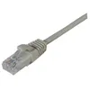 Image de Dexlan - Cordon de raccordement - RJ-45 (M) pour RJ-45 (M) - 50 cm - U/UTP, non blindé - CAT 6 - sans halogène, moulé, sans crochet - gris