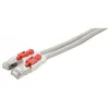 Image de Hypertec ProConnectLite - Cordon de raccordement - RJ-45 (M) pour RJ-45 (M) - 1 m - SFTP - CAT 6 - gris