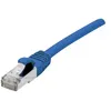 Image de exertis Connect - Cordon de raccordement - RJ-45 (M) pour RJ-45 (M) - 1.5 m - blindé F/UTP - CAT 6 - sans halogène, sans crochet - bleu
