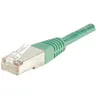 Image de Cordon patch RJ45 F/UTP CAT6 vert - 0,15m