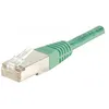 Image de Exertis - Cordon de raccordement - RJ-45 (M) pour RJ-45 (M) - 3 m - F/UTP (ScTP) - CAT 6 - vert