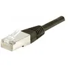 Image de Cordon patch RJ45 F/UTP CAT6 noir - 1m