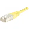 Image de Cordon RJ45 catégorie 6 F/UTP jaune - 10 m
