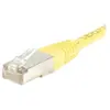 Image de Cordon patch RJ45 ftp CAT6 jaune - 25m