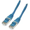 Image de Cordon patch RJ45 F/UTP CAT6 bleu - 10m