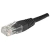 Image de Cordon Patch RJ45 UTP CAT6 Noir - 0,15 M