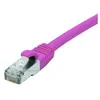 Image de Cordon RJ45 catégorie 6 F/UTP LSOH snagless rose - 0,5 m