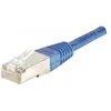 Image de Cordon RJ45 patch FTP CAT 5e Bleu - 0,15 m