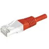 Image de DEXLAN Cordon patch RJ45 SSTP CAT 6a rouge - 0,50 m