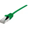 Image de Dexlan - Cordon de raccordement - RJ-45 (M) pour RJ-45 (M) - 2 m - 4.8 mm - SFTP - CAT 6a - sans halogène, sans crochet - vert