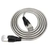 Image de exertis Connect - Cordon de raccordement - RJ-45 (M) pour RJ-45 (M) - 1 m - 4.7 mm - U / FTP (Paire torsadée blindée) - CAT 6a - intérieur, moulé, sans crochet - argent
