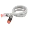 Image de exertis Connect - Cordon de raccordement - RJ-45 (M) pour RJ-45 (M) - 3 m - U / FTP (Paire torsadée blindée) - CAT 6a - intérieur, moulé, sans crochet, bloqué - gris