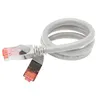 Image de exertis Connect - Cordon de raccordement - RJ-45 (M) pour RJ-45 (M) - 10 m - U / FTP (Paire torsadée blindée) - CAT 6a - moulé, sans crochet - gris