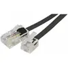 Image de Cordon téléphonique RJ11 vers RJ45 Noir - 7.00M