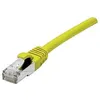 Image de Exc 973105 5 m RJ45 mâle vers mâle câble de raccordement Cat. 5e F/UTP Snagless   Jaune