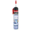 Image de sader gachette mastic silicone etanchéité bain et cuisine facile a lisser - translucide - 200ml
