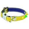 Image de Collier Pour Chien En Cuir Alter Ego Color S Mixte Jaune