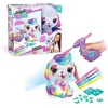 Image de Peluche Airbrush Chiot a personnaliser - Peluche spray art avec feutres et pochoirs - OFG 249 - Canal Toys