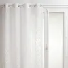 Image de Atmosphera Voilage Sama Impression Jacquard 140 X 240 Cm - Blanc